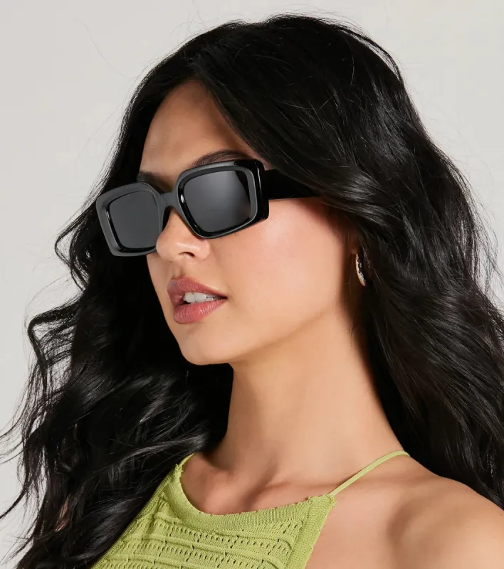 Babe In Disguise Square Sunglasses sold by Windsor