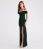 Serene Cold-Shoulder High Slit Mermaid Dress sold by Windsor