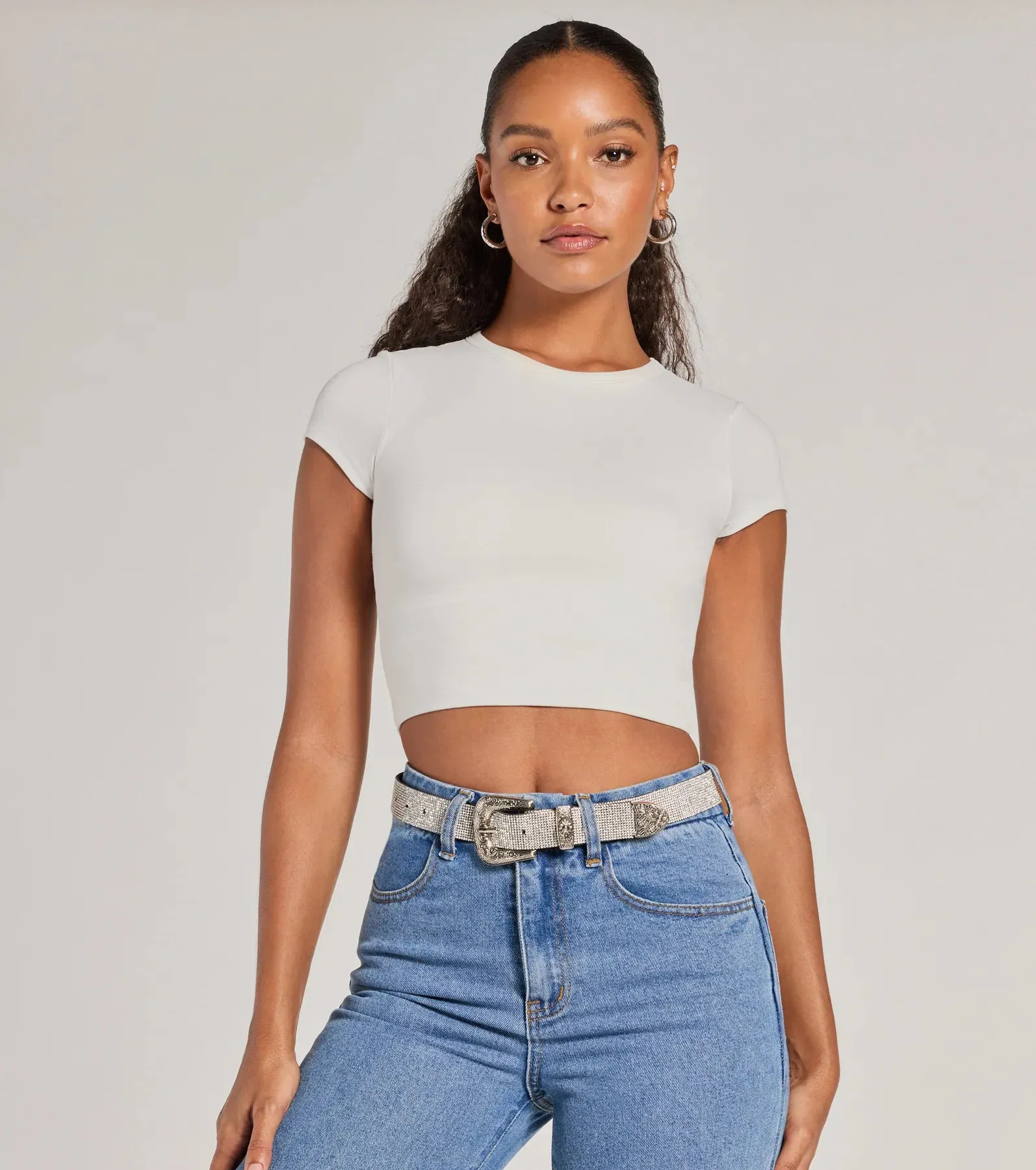 Glamorous Rodeo Rhinestone Western Belt sold by Windsor