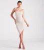 Marvelous Shine Glitter Bodycon Midi Dress sold by Windsor