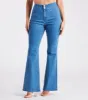 CLEARANCE - Bri High-Rise Button-Up Flare Jeans by Windsor Denim sold by Windsor