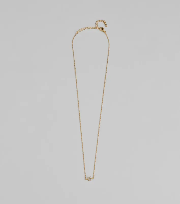 In The Stars Rhinestone Charm Necklace sold by Windsor