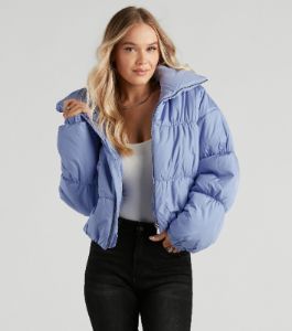 Perfect Puffer Crop Jacket sold by Windsor