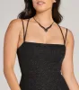 Jade Lace-Up Mermaid Glitter Formal Dress sold by Windsor