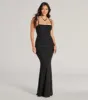 Jade Lace-Up Mermaid Glitter Formal Dress sold by Windsor