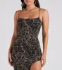 Tropical Fun Chain Strap Midi Dress sold by Windsor