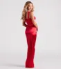 Briella Ruched Satin Corset Formal Dress sold by Windsor
