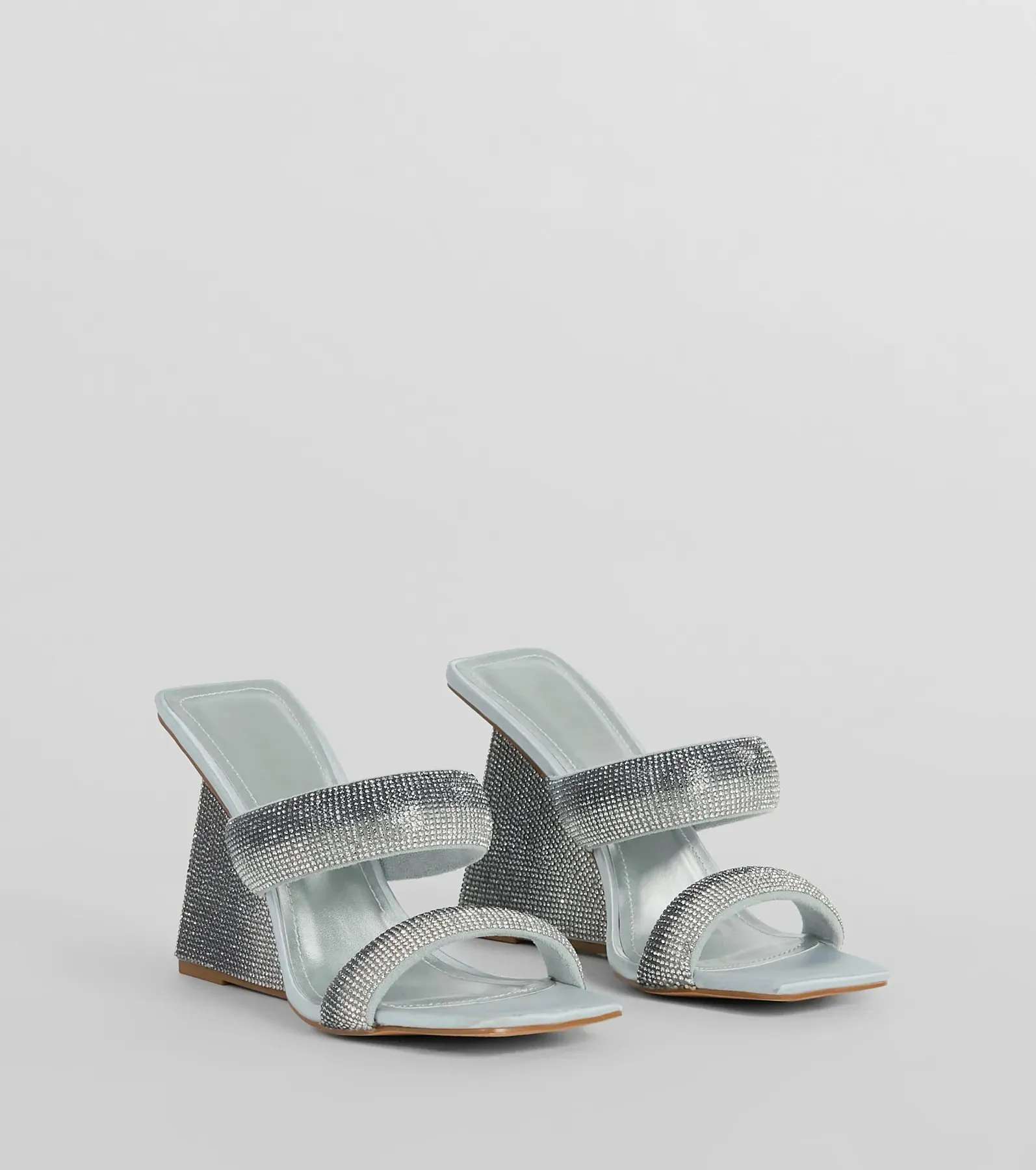 Shine In The Night Ombre Rhinestone Wedges sold by Windsor