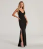 Sheila Halter Strappy Back Slit Mermaid Formal Dress sold by Windsor