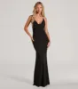 Sheila Halter Strappy Back Slit Mermaid Formal Dress sold by Windsor