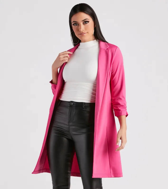 Styled For Success Long Blazer sold by Windsor