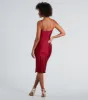 High Ratings Surplice V-Neck Midi Dress sold by Windsor