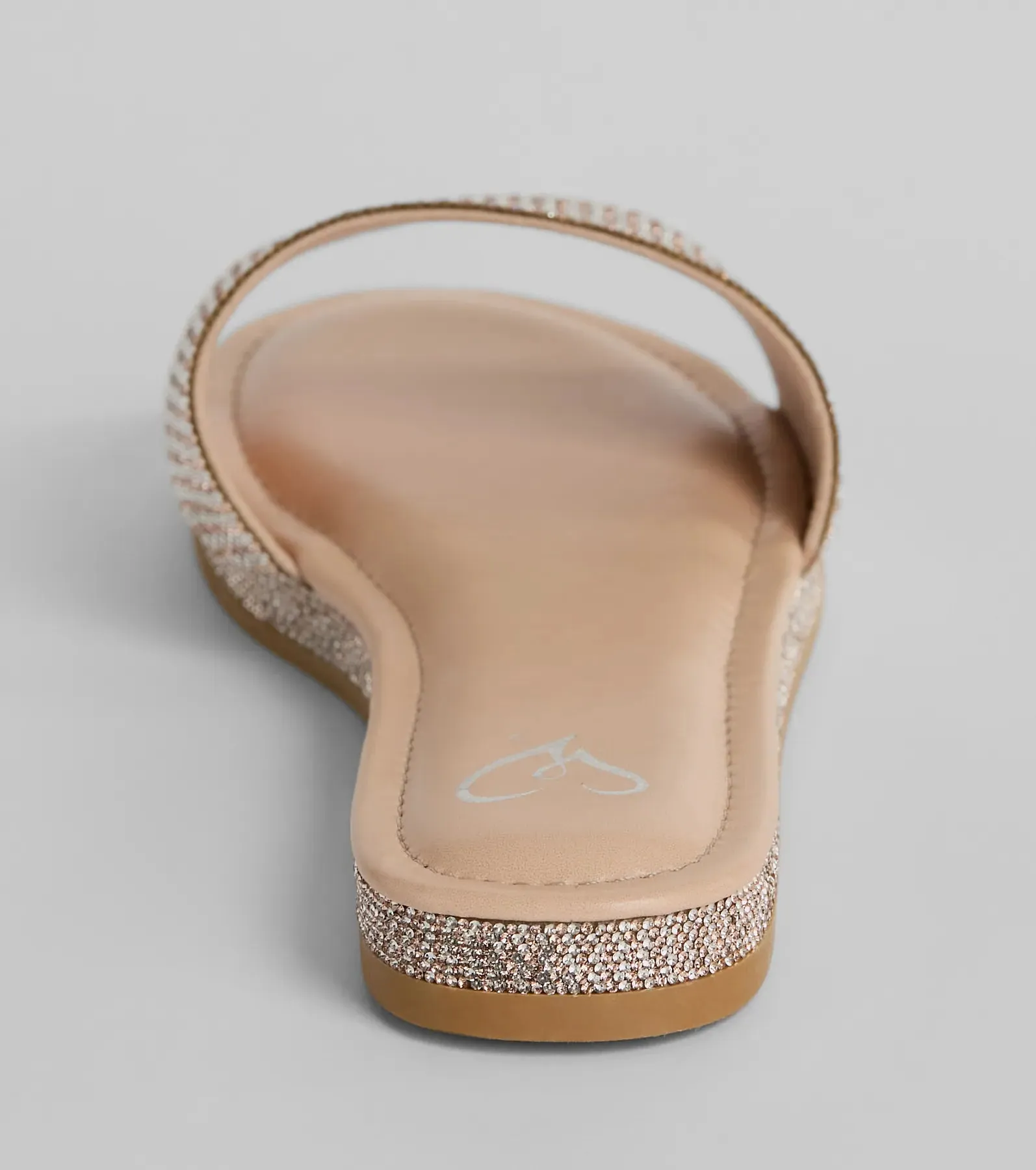 Go To Rhinestone Band Flat Sandals sold by Windsor product image thumbnail 4