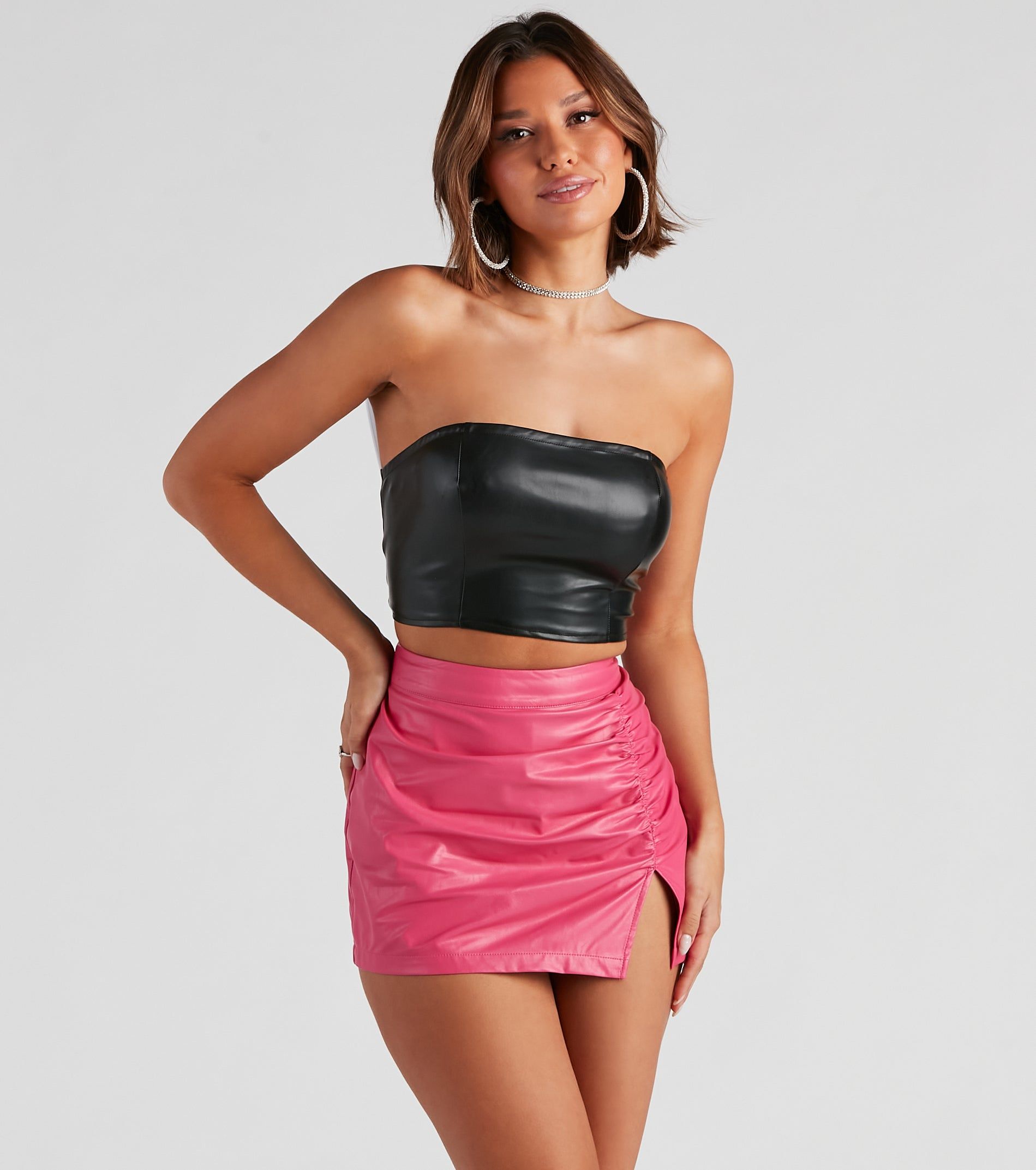 Sleek And Trendy Corset Tube Top sold by Windsor
