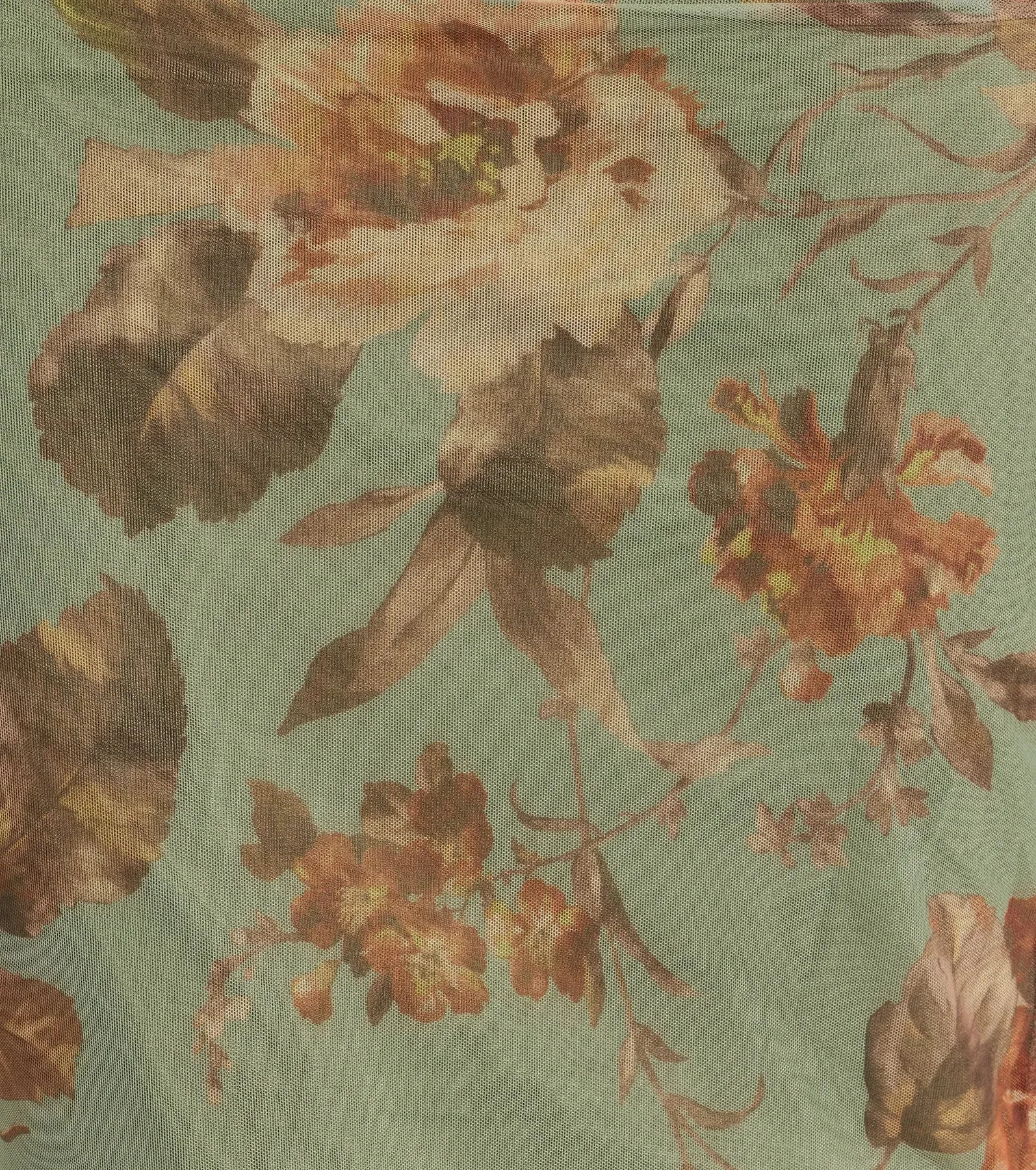 Romance Will Blossom Corset Floral Mesh Midi Dress sold by Windsor product image thumbnail 3