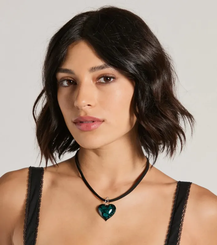 My Whole Heart Swirl Charm Necklace sold by Windsor