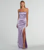 Aliyah Strapless Mermaid Satin Glitter Dress sold by Windsor