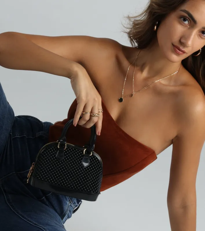 PLACEHOLDER - Babe On The Go Mini Satchel Bag sold by Windsor