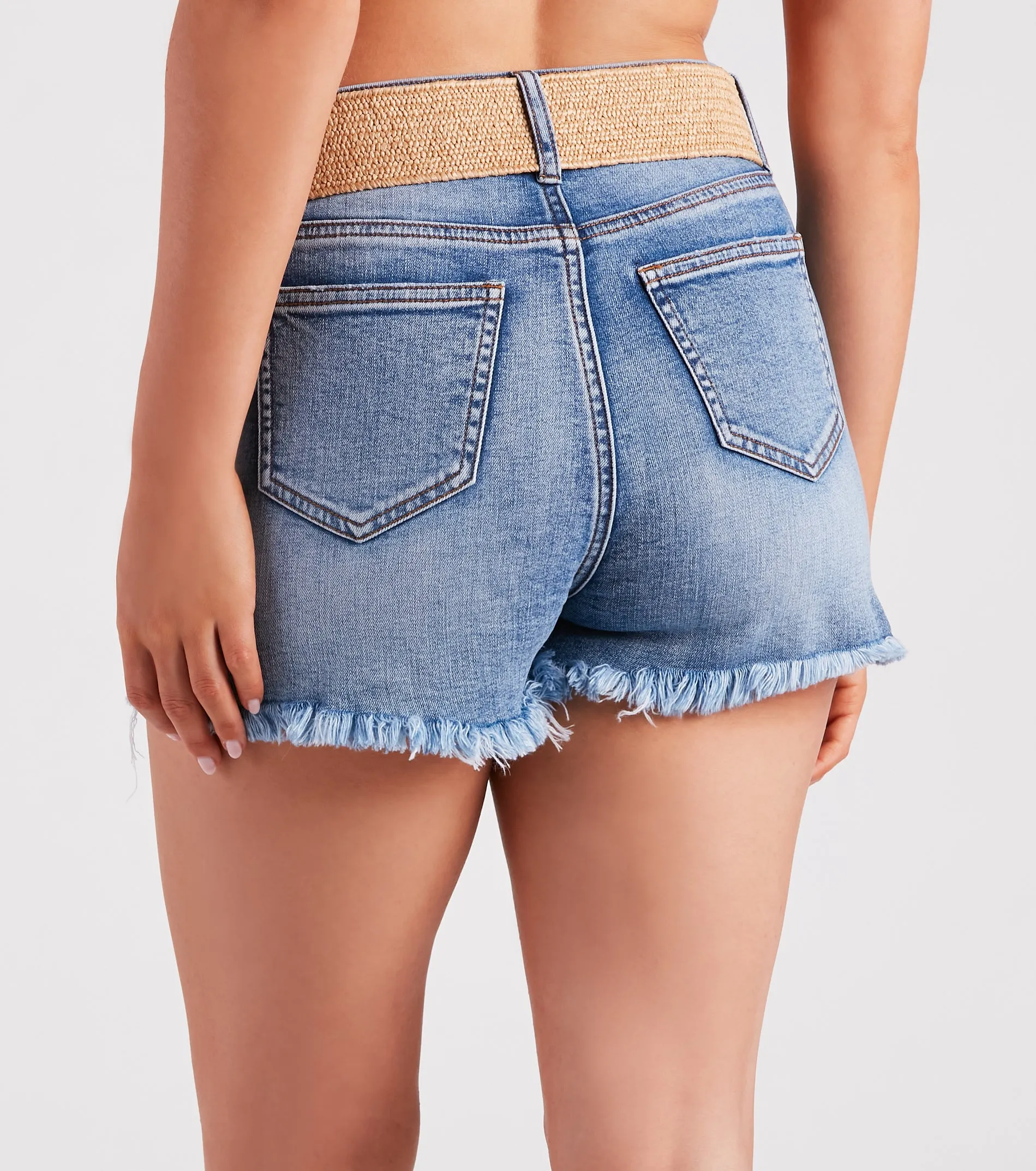 Coastal-Chic Woven Straw Belt sold by Windsor product image thumbnail 3