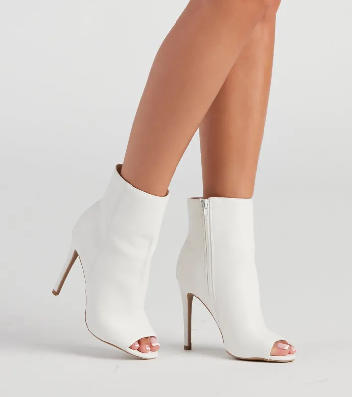 Point Me To Chic Stiletto Booties sold by Windsor