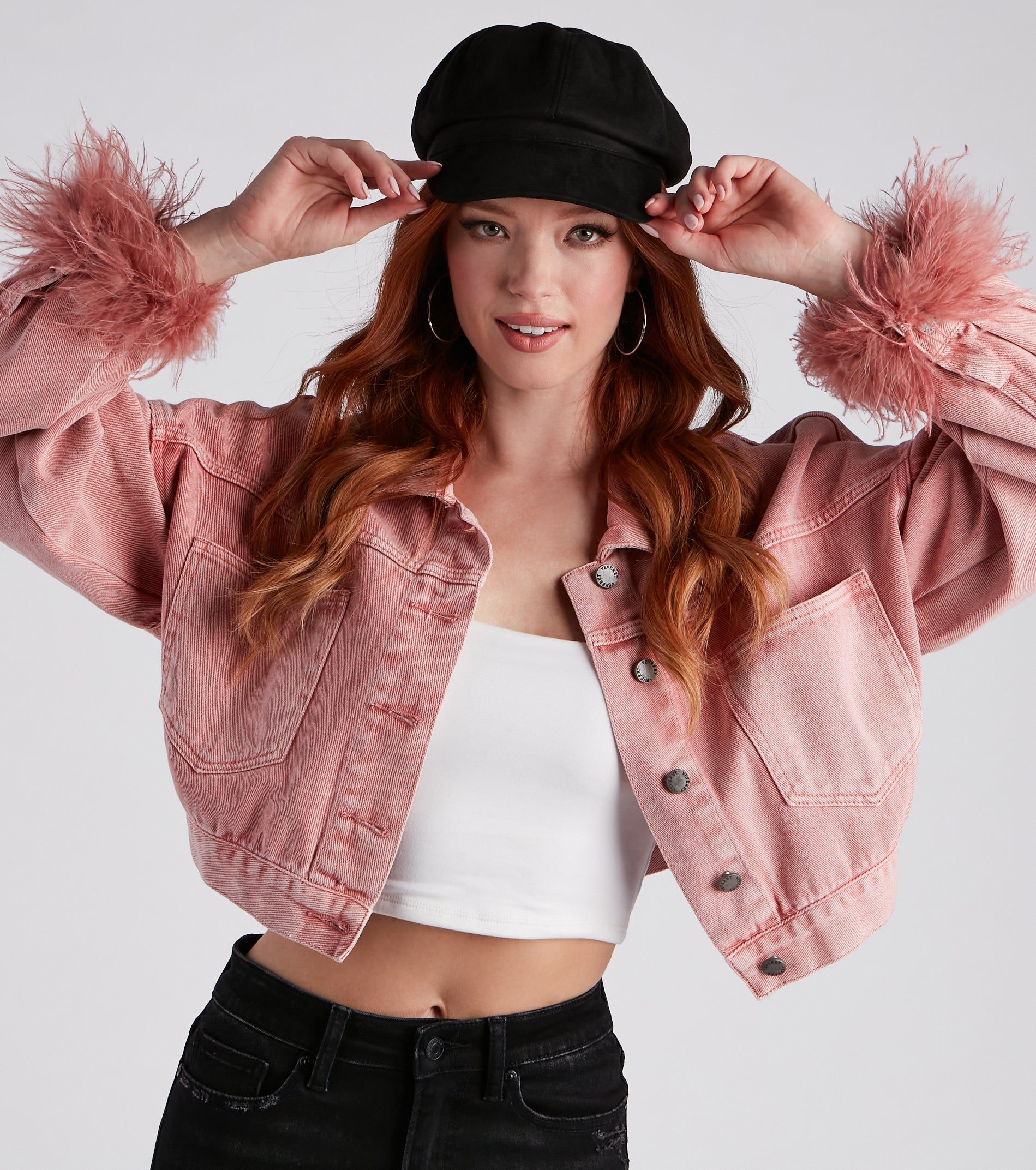 Downtown Girl Faux Wool Cabby Hat sold by Windsor