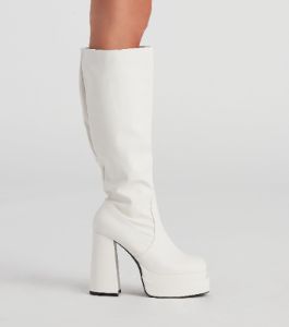 Rad And Retro Under The Knee Boots sold by Windsor