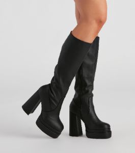 Rad And Retro Under The Knee Boots sold by Windsor