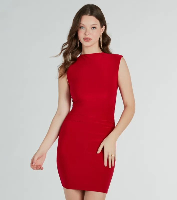 Style On Point Bodycon Mini Dress sold by Windsor