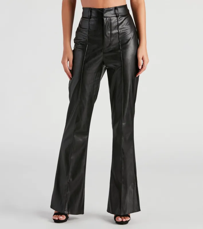 City Slicker High-Rise Trouser Pants sold by Windsor