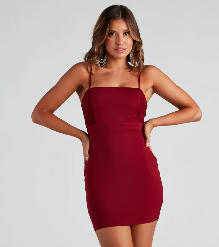 CLEARANCE - Short And Sweet Mini Ponte Dress sold by Windsor