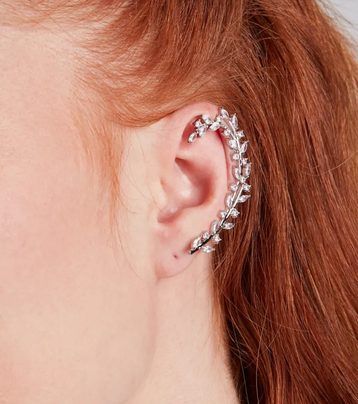 Fab Accents Rhinestone Ear Cuff sold by Windsor