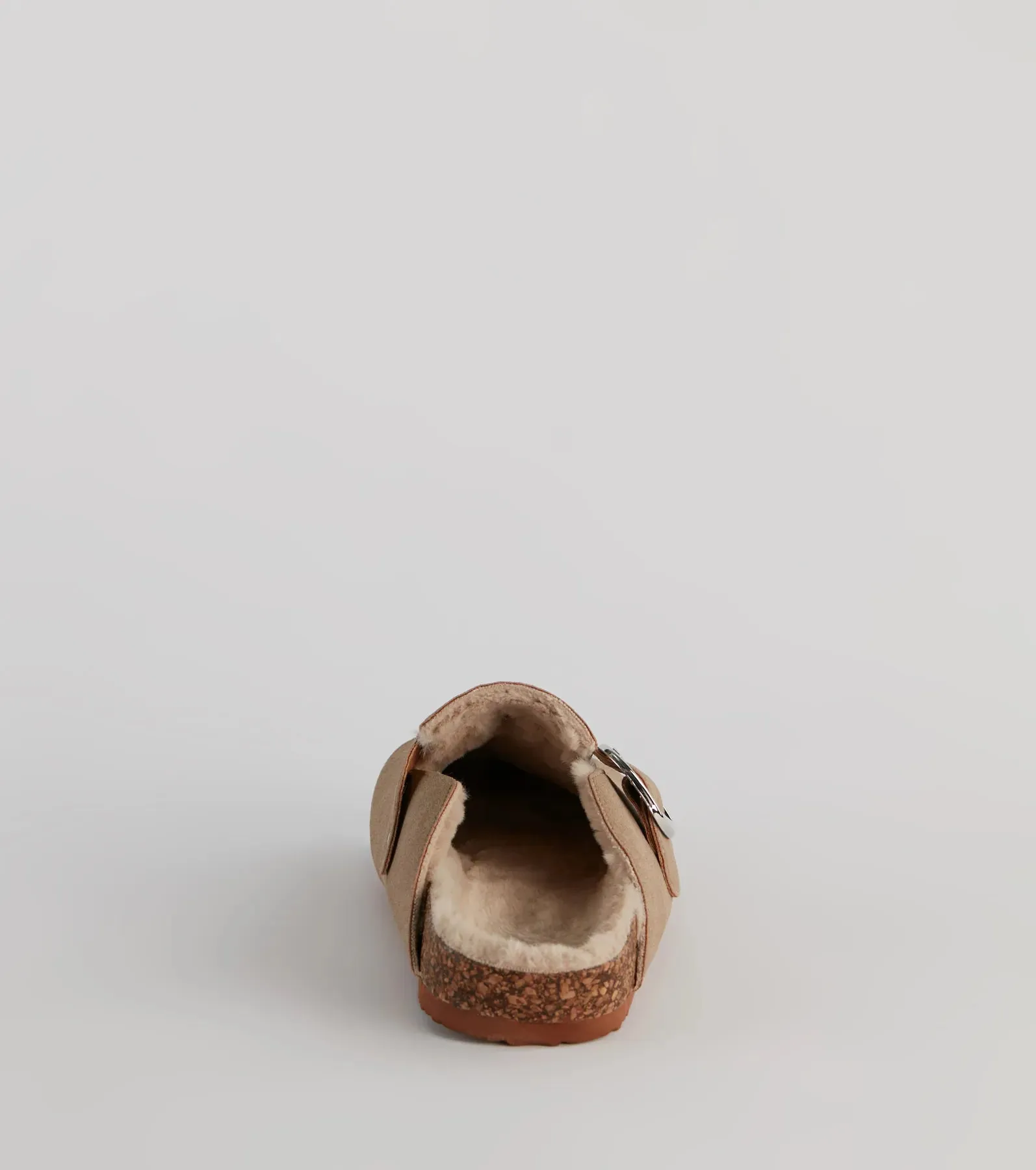 Cozy Up Faux Sherpa Lined Buckle Strap Clogs sold by Windsor product image thumbnail 4