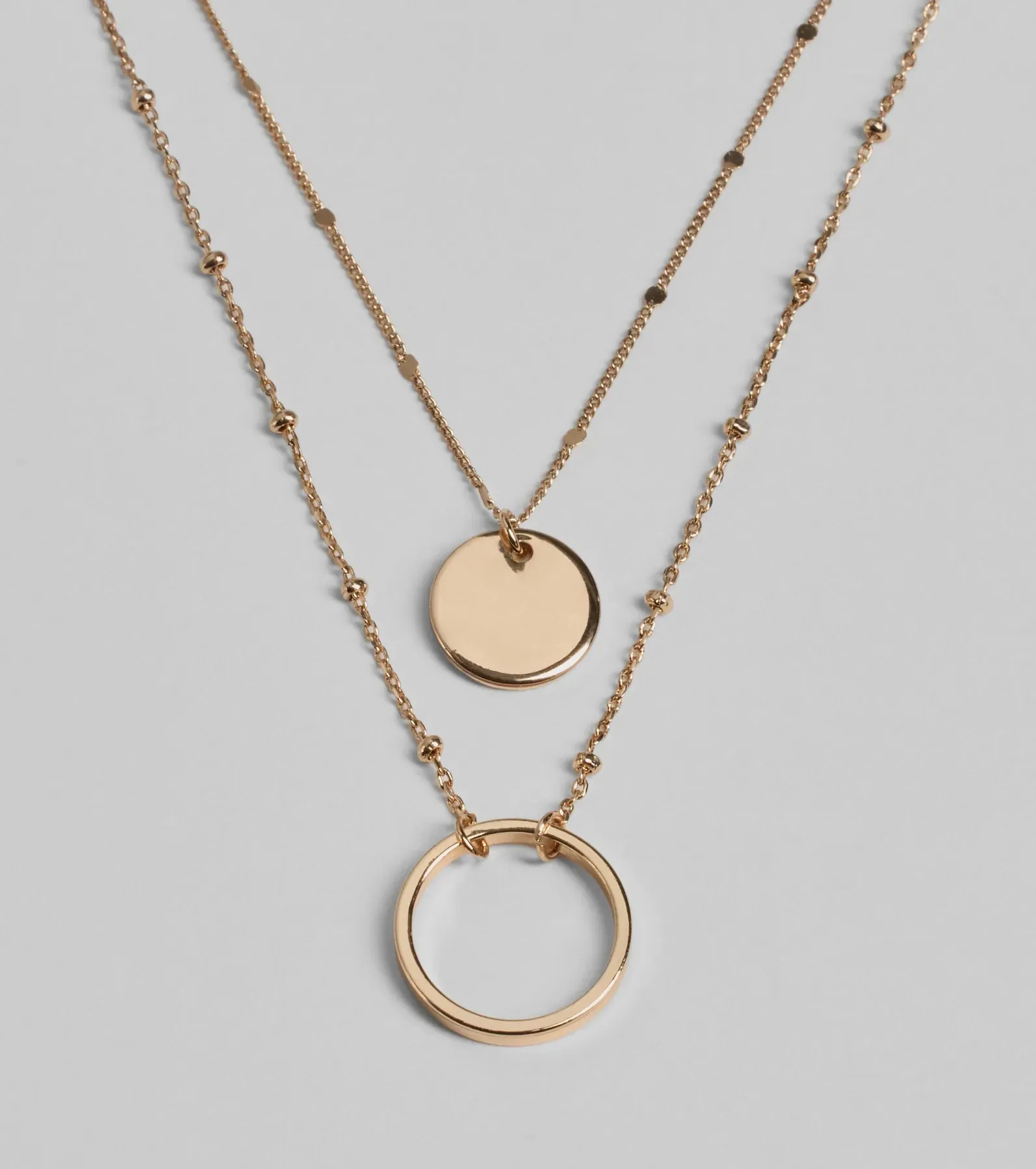 Delicate Charm Layered Necklace sold by Windsor product image thumbnail 2