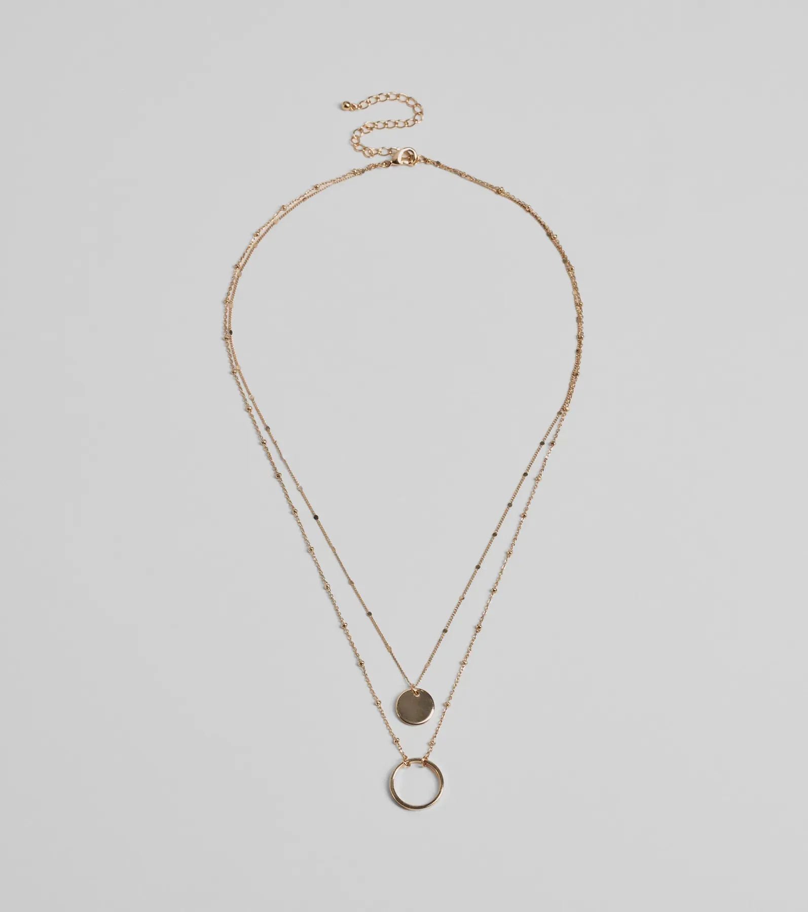 Delicate Charm Layered Necklace sold by Windsor