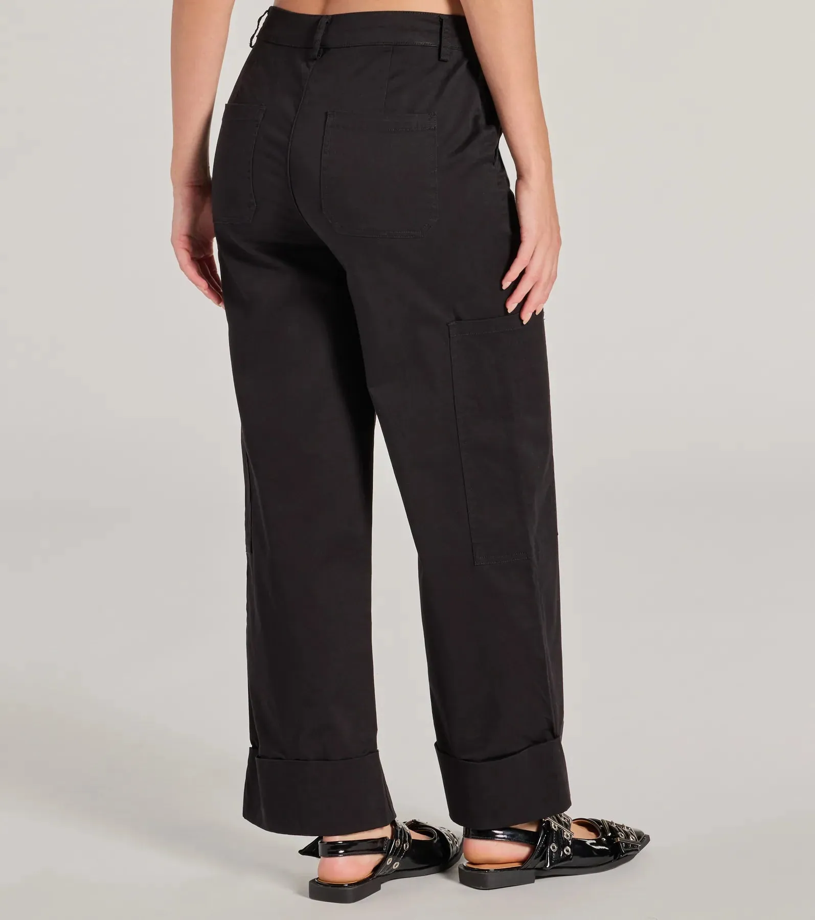 Weekend Trip High-Rise Cuffed Cargo Pants sold by Windsor product image thumbnail 2