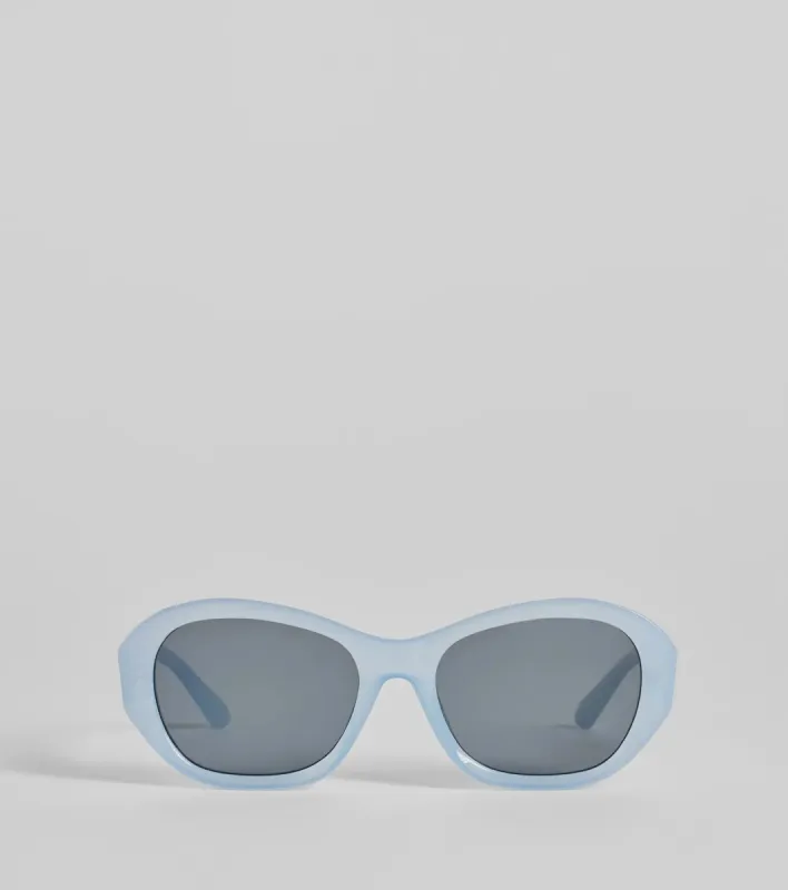 Trend Factor Angled Oval Sunglasses sold by Windsor