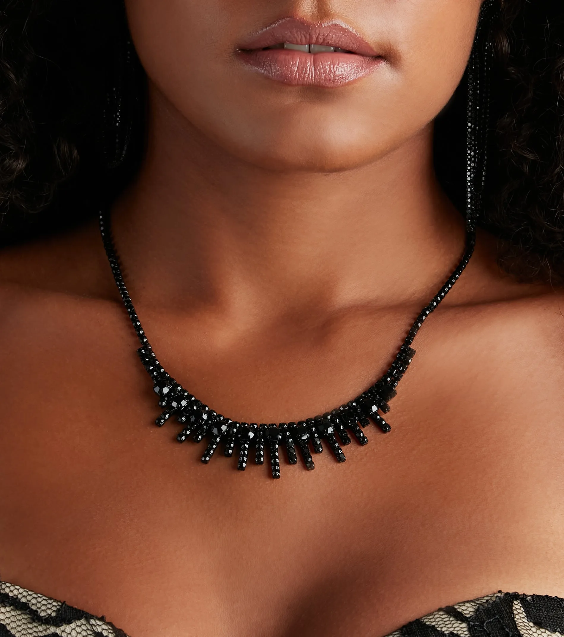 Boho Darling Fringe Beaded Necklace sold by Windsor product image thumbnail 2