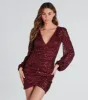 CLEARANCE - Occasion To Shine Sequin Tie-Back Mini Dress sold by Windsor