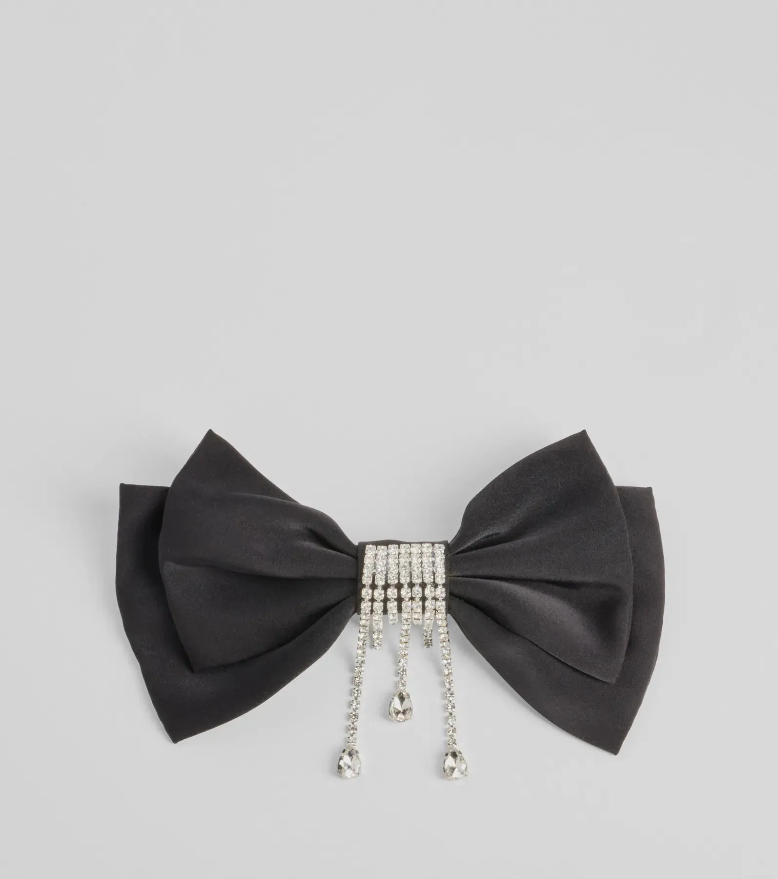 Graceful Glamour Satin Hair Bow Clip sold by Windsor