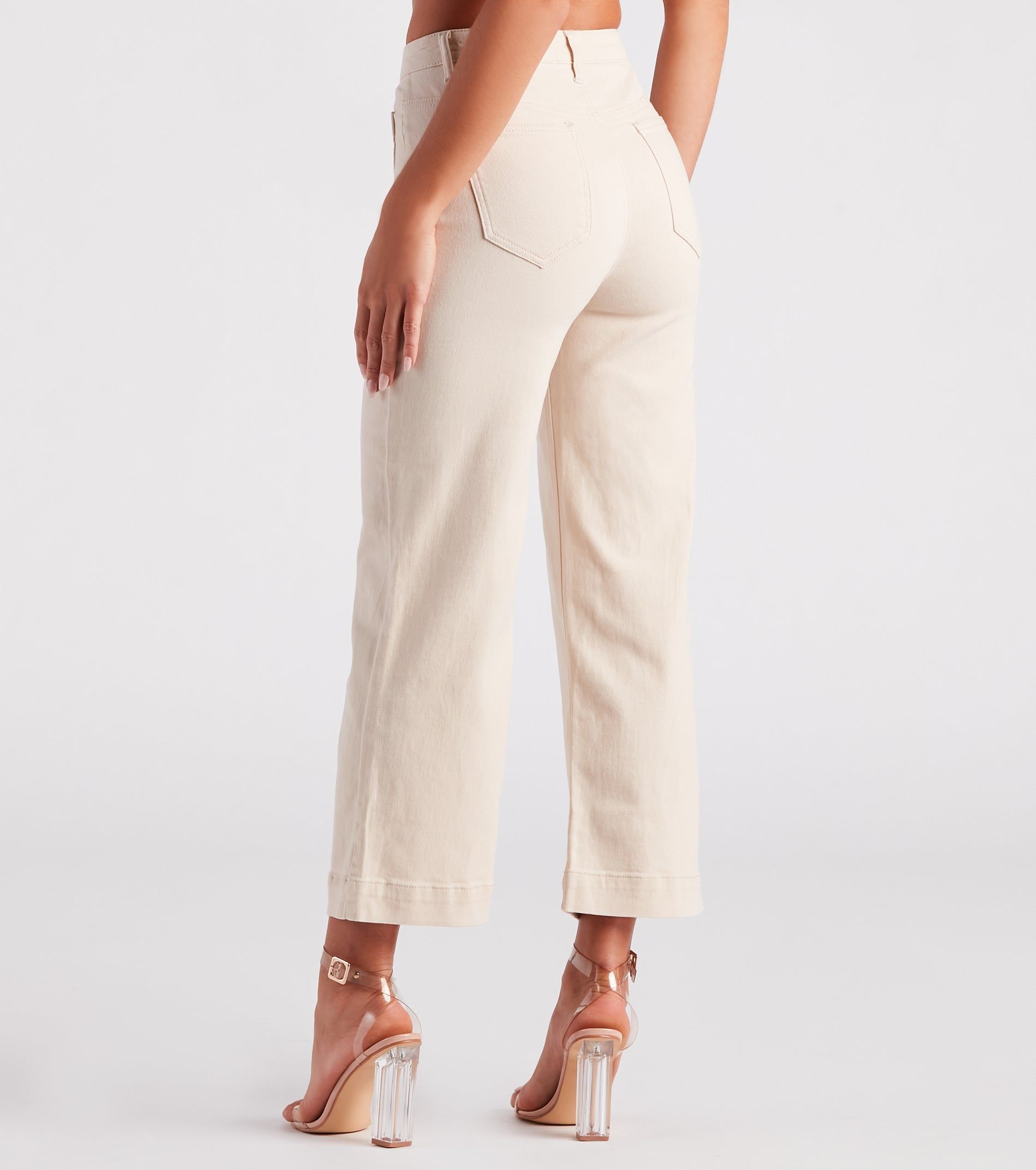 Go-Getter High Rise Wide Leg Denim Jeans sold by Windsor product image thumbnail 3