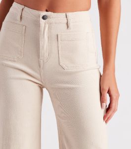 Go-Getter High Rise Wide Leg Denim Jeans sold by Windsor