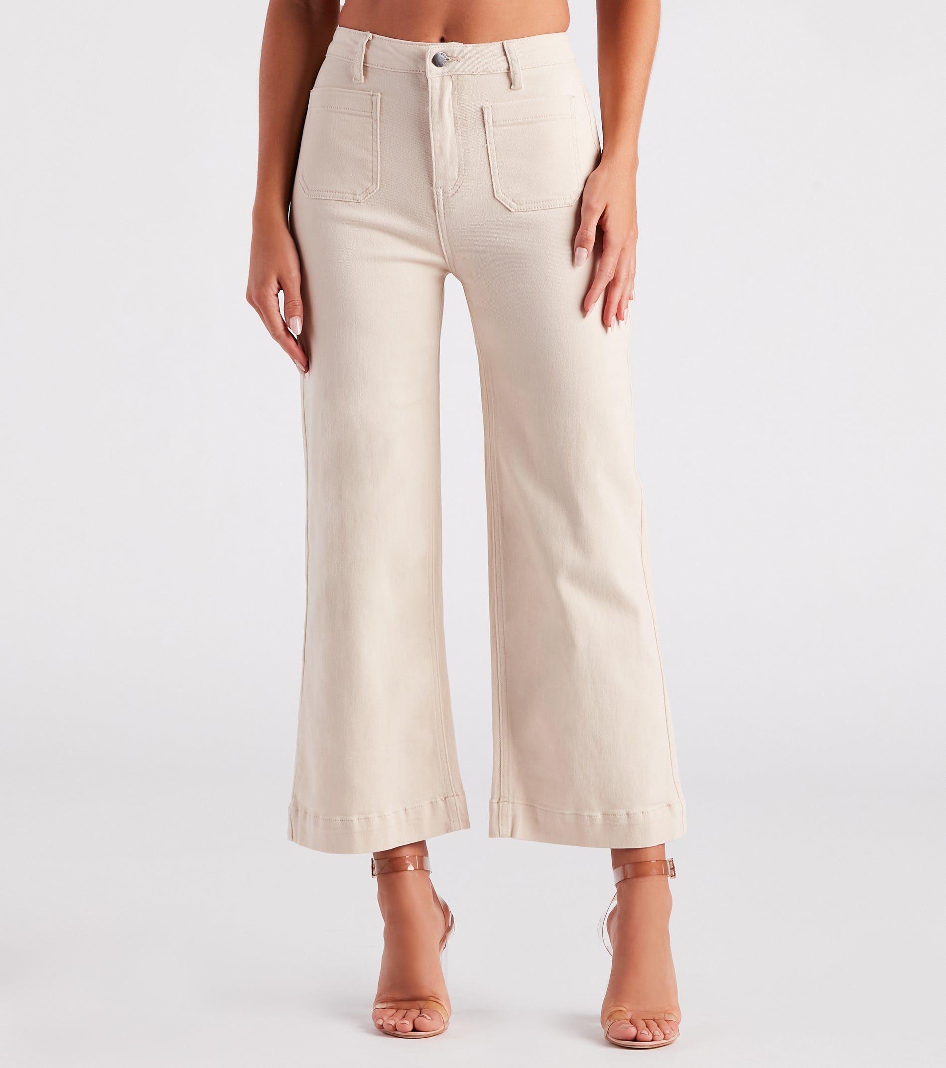 Go-Getter High Rise Wide Leg Denim Jeans sold by Windsor product image thumbnail 2