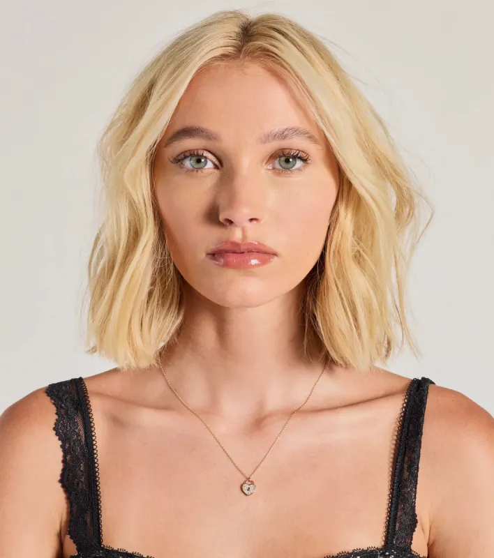 Stylish Secret Heart Locket Charm Necklace sold by Windsor