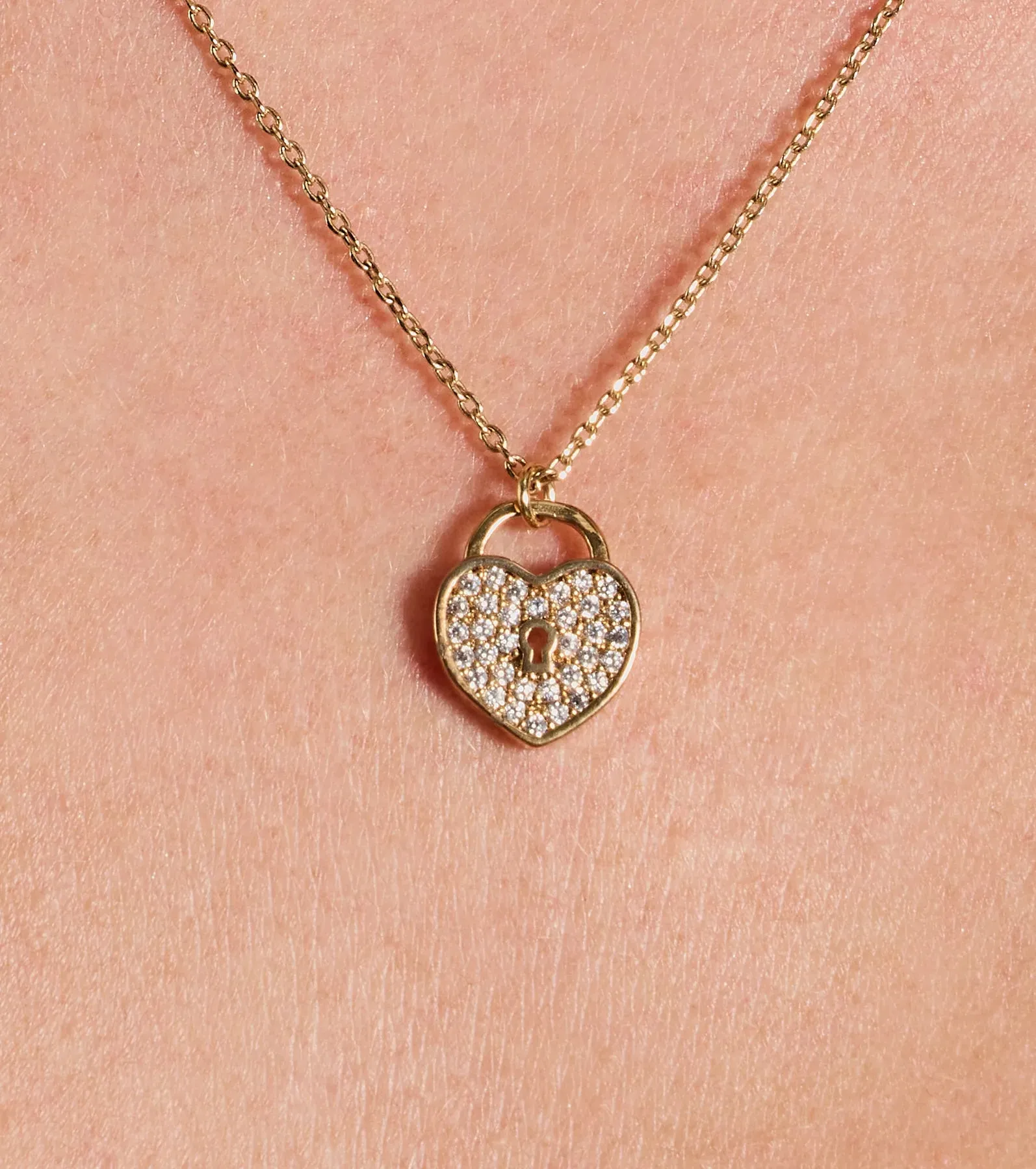 Stylish Secret Heart Locket Charm Necklace sold by Windsor product image thumbnail 2