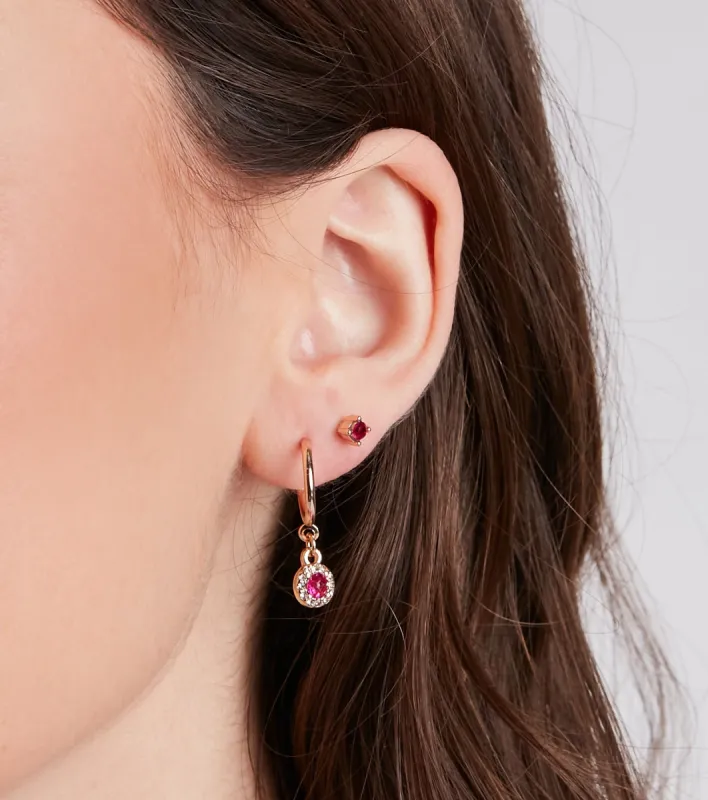 Mesmerizing Beauty Gemstone Earrings Set sold by Windsor