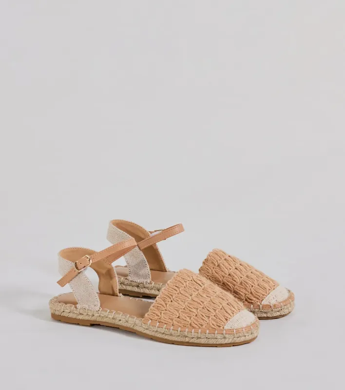 Fashionable Good Time Espadrille Flat Sandals sold by Windsor