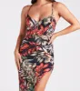 Vacation Mode Tropical Print Maxi Dress sold by Windsor