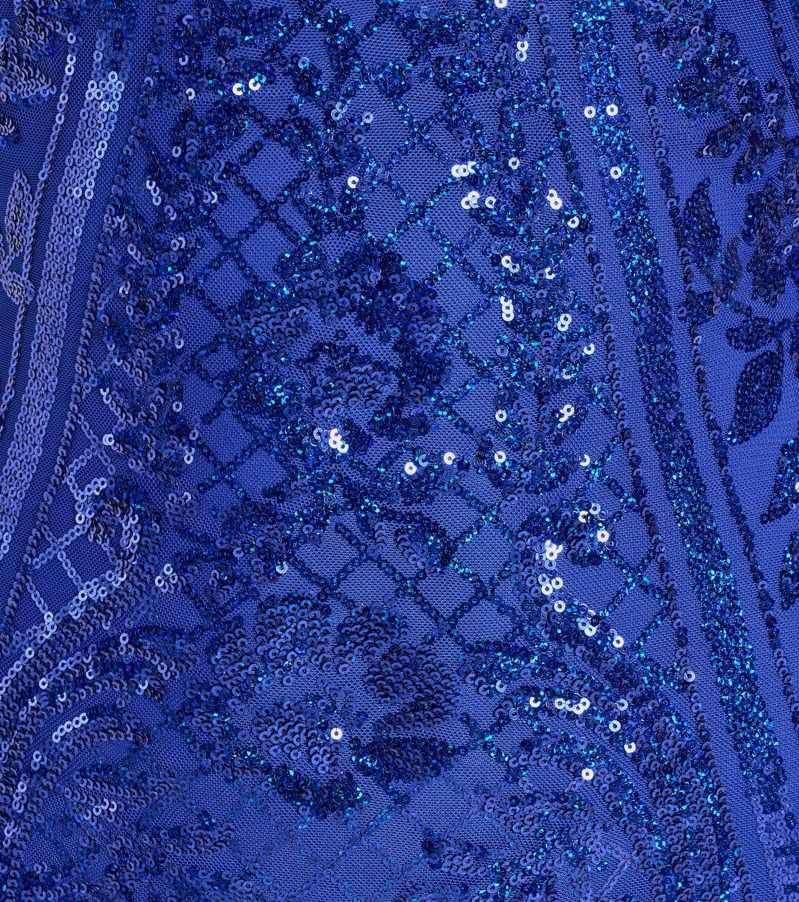 Stars Do Shine Lace-Up Bodycon Sequin Party Dress sold by Windsor product image thumbnail 4