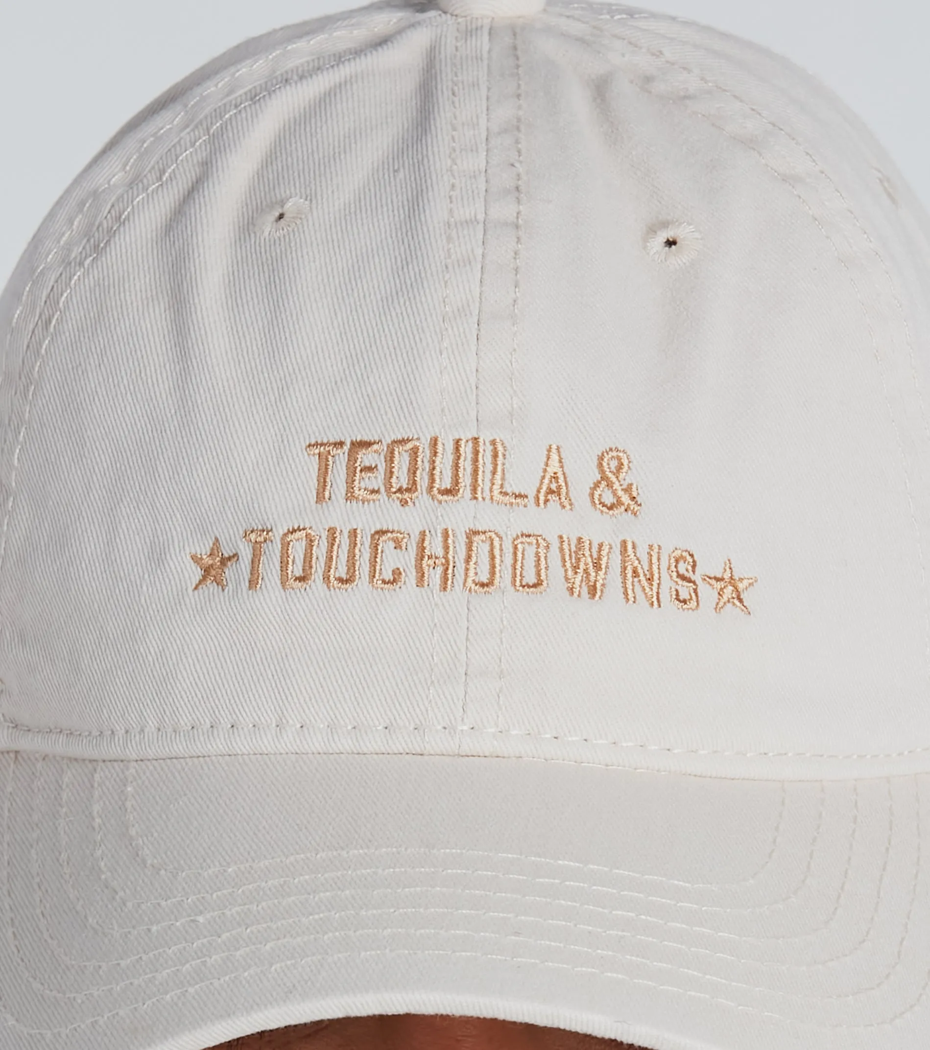 Tequila And Touchdowns Baseball Cap sold by Windsor product image thumbnail 2