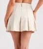 If You Pleats Denim Mini Skirt sold by Windsor